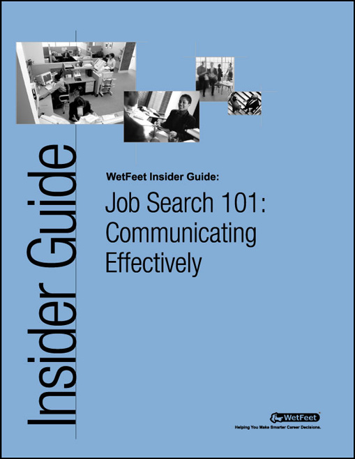 Job Search 101: Communicating Effectively